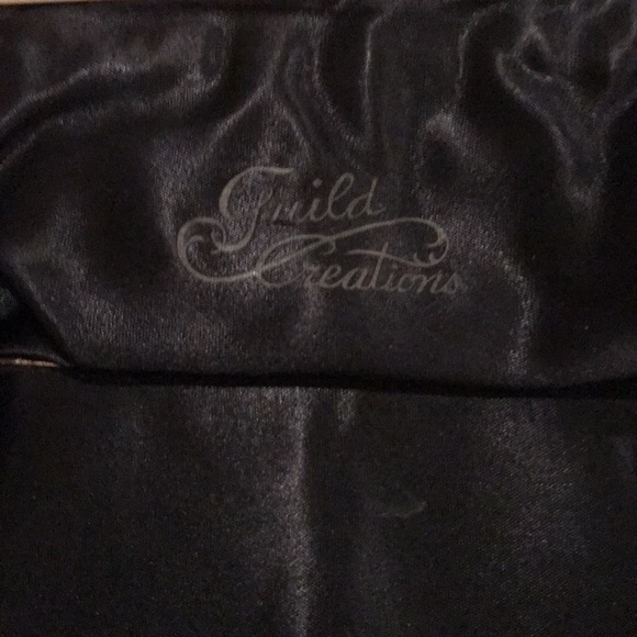 COPY - Vintage black evening purse. - Picture 6 of 7